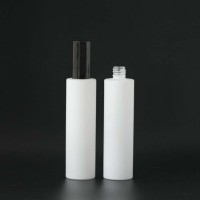 empty 90ml white glass mist spray bottle